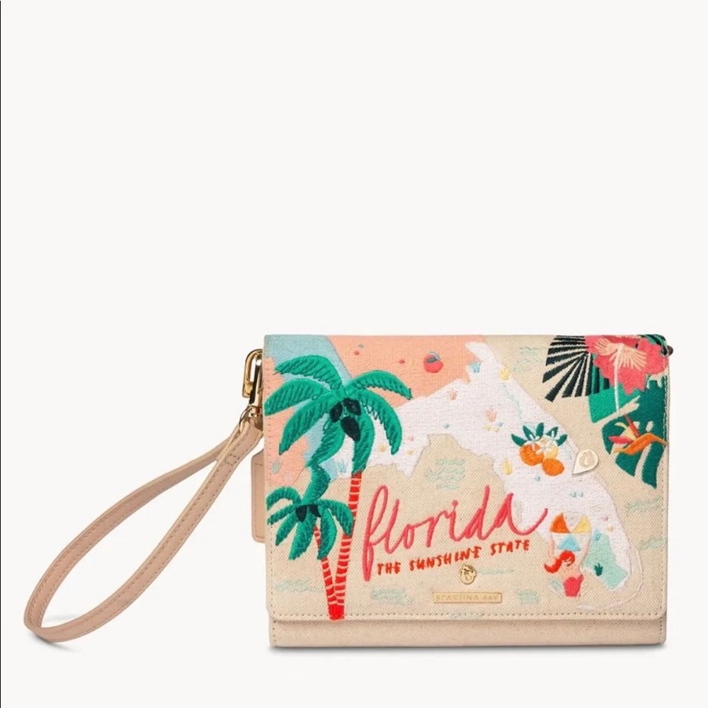 Spartina 449 Embroidered Florida Convertible Purse